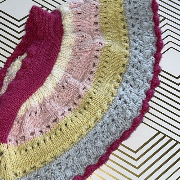 Sincerely Jules Crocheted Crop Top Women’s Size XS Mermaidcore Festival - Picture 7 of 8